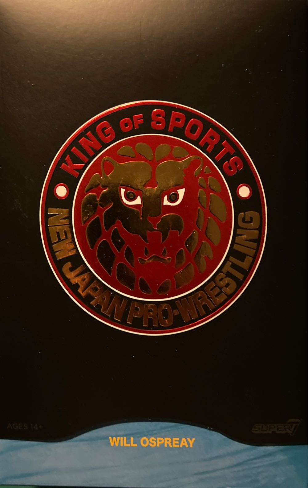 Will Osprey - Super 7 NJPW King Of Sports - Super 7 (Wrestleling) action figure collectible [Barcode 840049806726] - Main Image 2