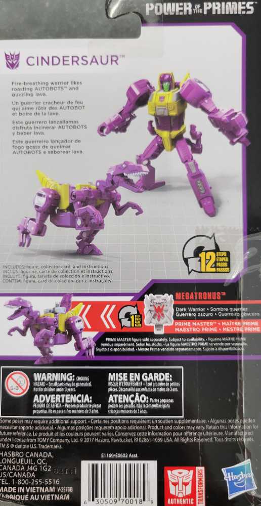 Cindersaur - Hasbro (Power Of The Primes) action figure collectible - Main Image 3