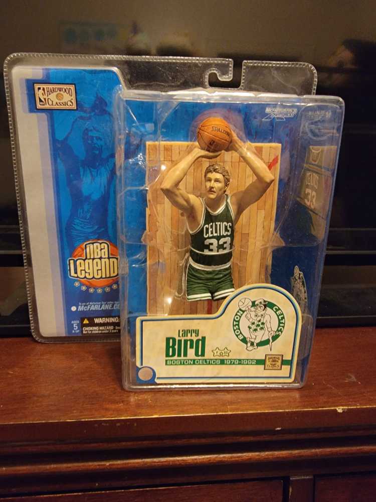Mcfarlane NBA Larry Bird Boston Celtics  action figure collectible [Barcode 787926762723] - Main Image 2