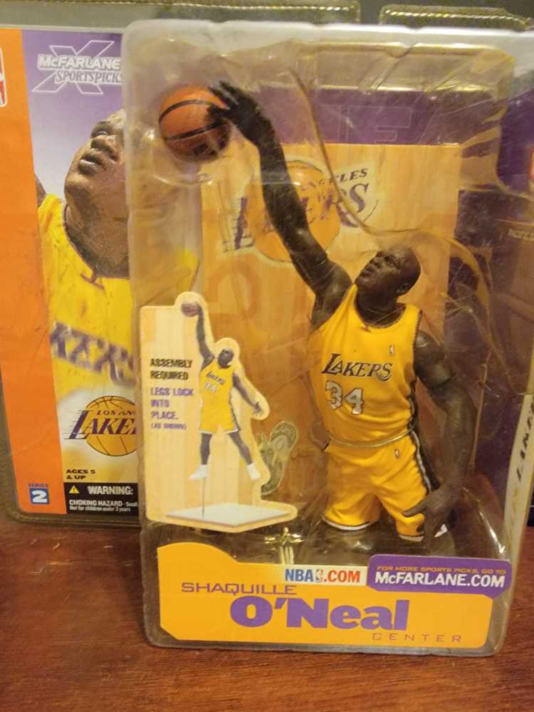 Shaquille O’Neal - McFarlane (Basketball) action figure collectible [Barcode 787926704112] - Main Image 2