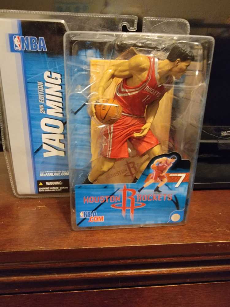 Edition Mcfarlane Nba Yao Ming 2nd Edition Series 7 Houston Rockets Mcfarlane Series - McFarlane Toys (NBA Series 7) action figure collectible [Barcode 787926705263] - Main Image 2