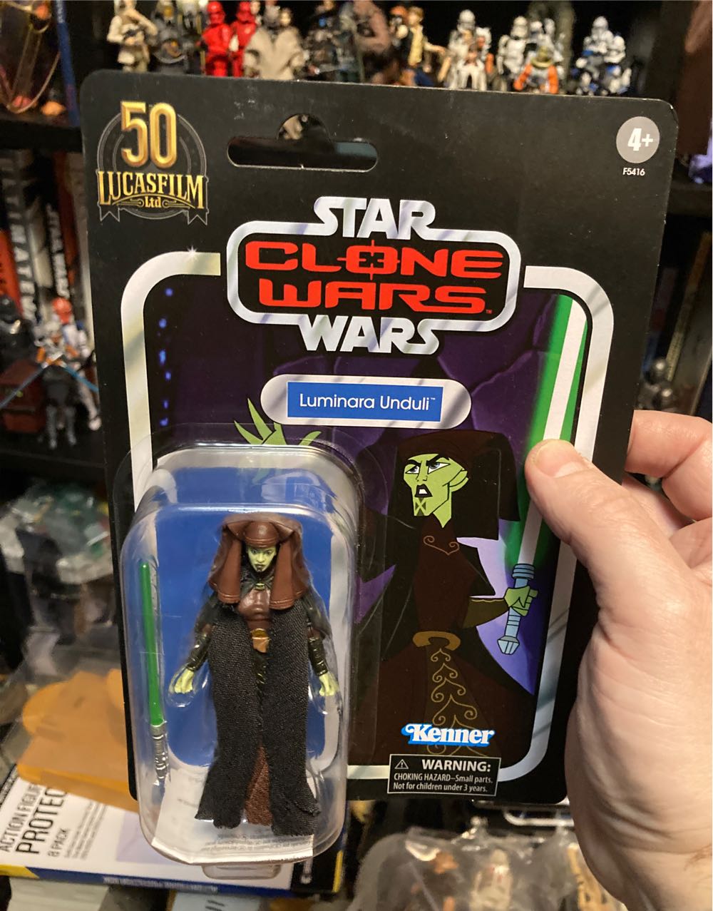 Luminara Unduli - Star Wars Vintage Collection (The Clone Wars) - Hasbro (Star Wars) action figure collectible [Barcode 5010993980277] - Main Image 2