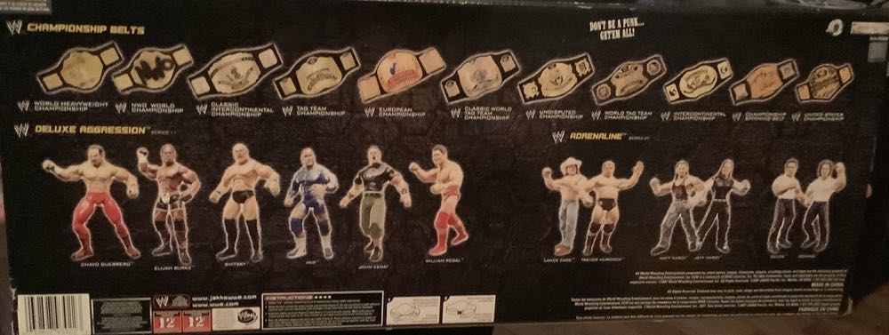 John Morrison Vs CM Punk - Jakks Pacific action figure collectible [Barcode 039897939223] - Main Image 2