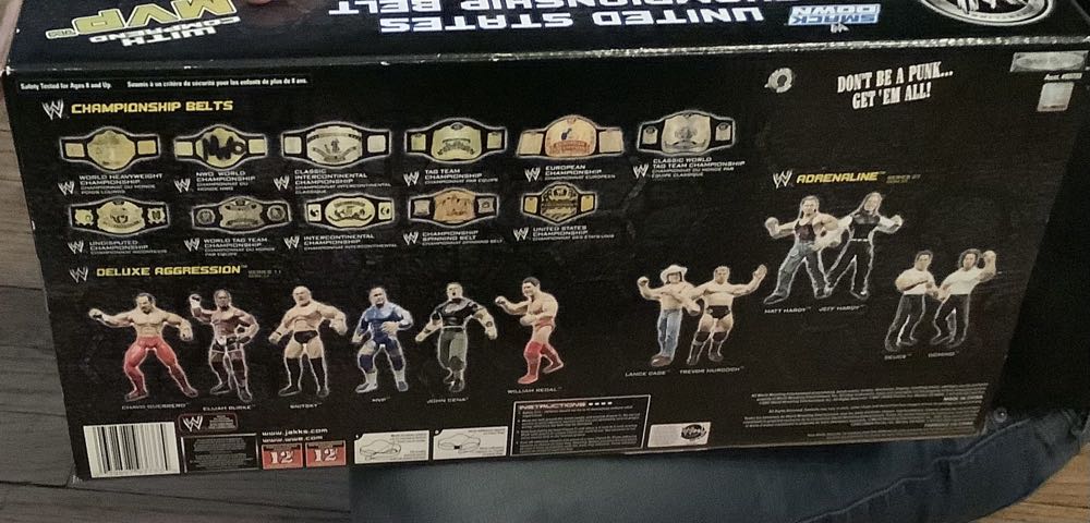 MVP - Jakks Pacific (Wrestleling) action figure collectible [Barcode 039897937335] - Main Image 2