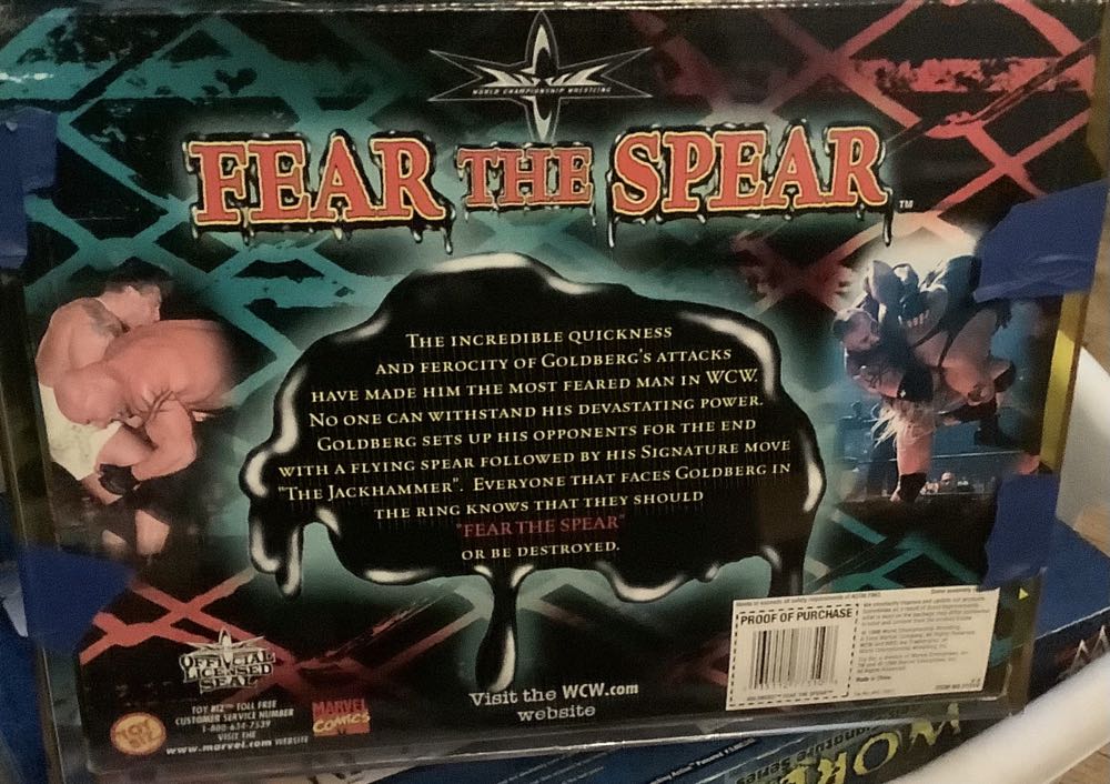 Goldberg - Toy Biz (Wrestleling) action figure collectible [Barcode 035112773108] - Main Image 2