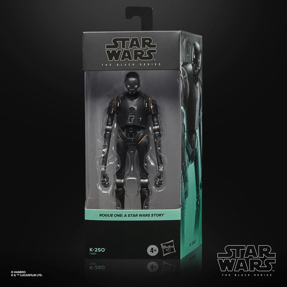 K-2SO (03 Rogue One) - Hasbro (Star Wars Black Series 6”) action figure collectible - Main Image 2
