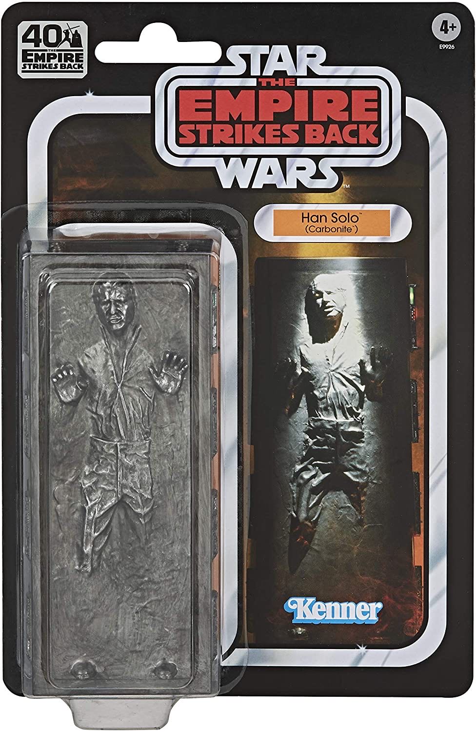 Han Solo (Carbonite) - Hasbro (Star Wars Black Series 6”) action figure collectible - Main Image 3