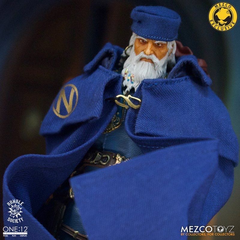 Mezco Captain Nemo Rumble Society: 20,000 Leagues Under the Sea & Nautilus - Mezco Toyz (One:12 Collective - Rumble Society) action figure collectible [Barcode 6961987607290] - Main Image 3