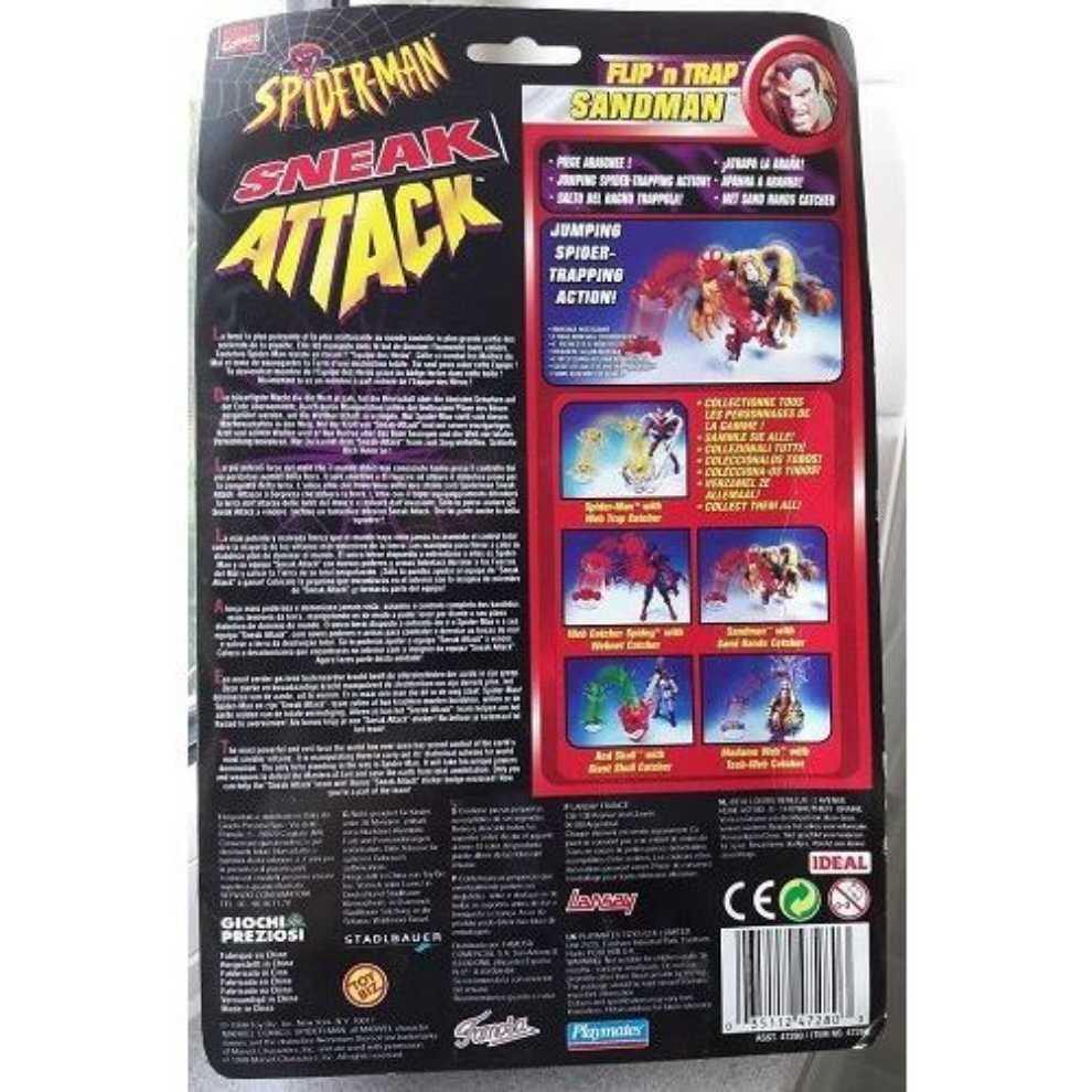 Sandman Sneak Attack  action figure collectible [Barcode 035112472841] - Main Image 2