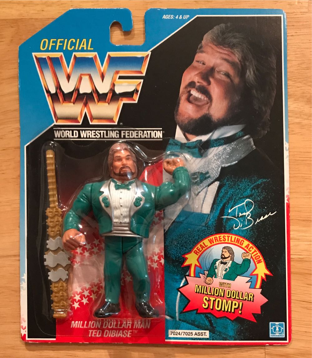 WWF Jakks Pacific BCA Superstars Series 1 (Butterfly Hook Card): Diesel (Error Card With Shawn Michaels Carding)