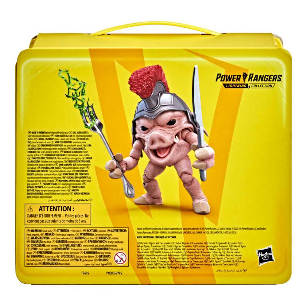 Mighty Morphin Power Rangers Lightning Collection Pudgy Pig Hasbro Pulse Con  - Hasbro (Power Rangers Lightning Collection) action figure collectible [Barcode 5010993836437] - Main Image 4