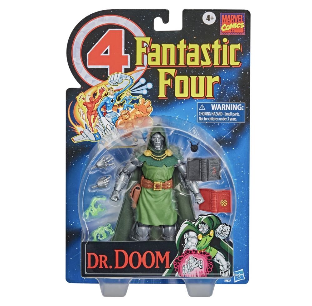 Marvel Retro: Fantastic Four (Dr. Doom) - Hasbro (Marvel) action figure collectible - Main Image 2