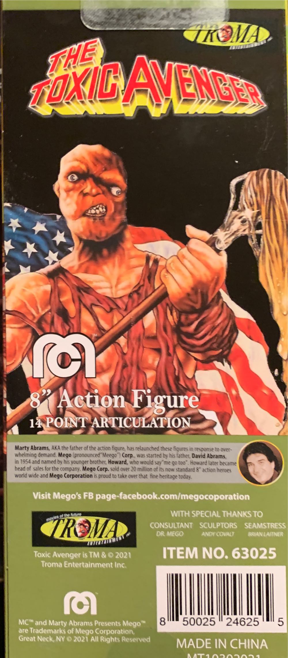 The Mole People (Walmart Exclusive) - MEGO Corp. (Horror) action figure collectible [Barcode 850025246897] - Main Image 2