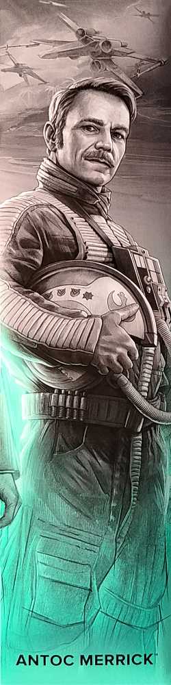 Antoc Merrick - Disney / Hasbro (Star Wars The Black Series : Rogue One) action figure collectible [Barcode 5010993904990] - Main Image 3