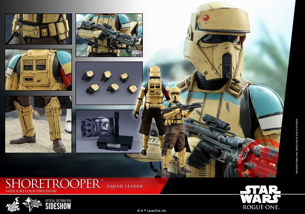 Shoretrooper Squad Leader - Hot Toys / Sideshow (Star Wars : Rogue One) action figure collectible [Barcode 4895228607256] - Main Image 4