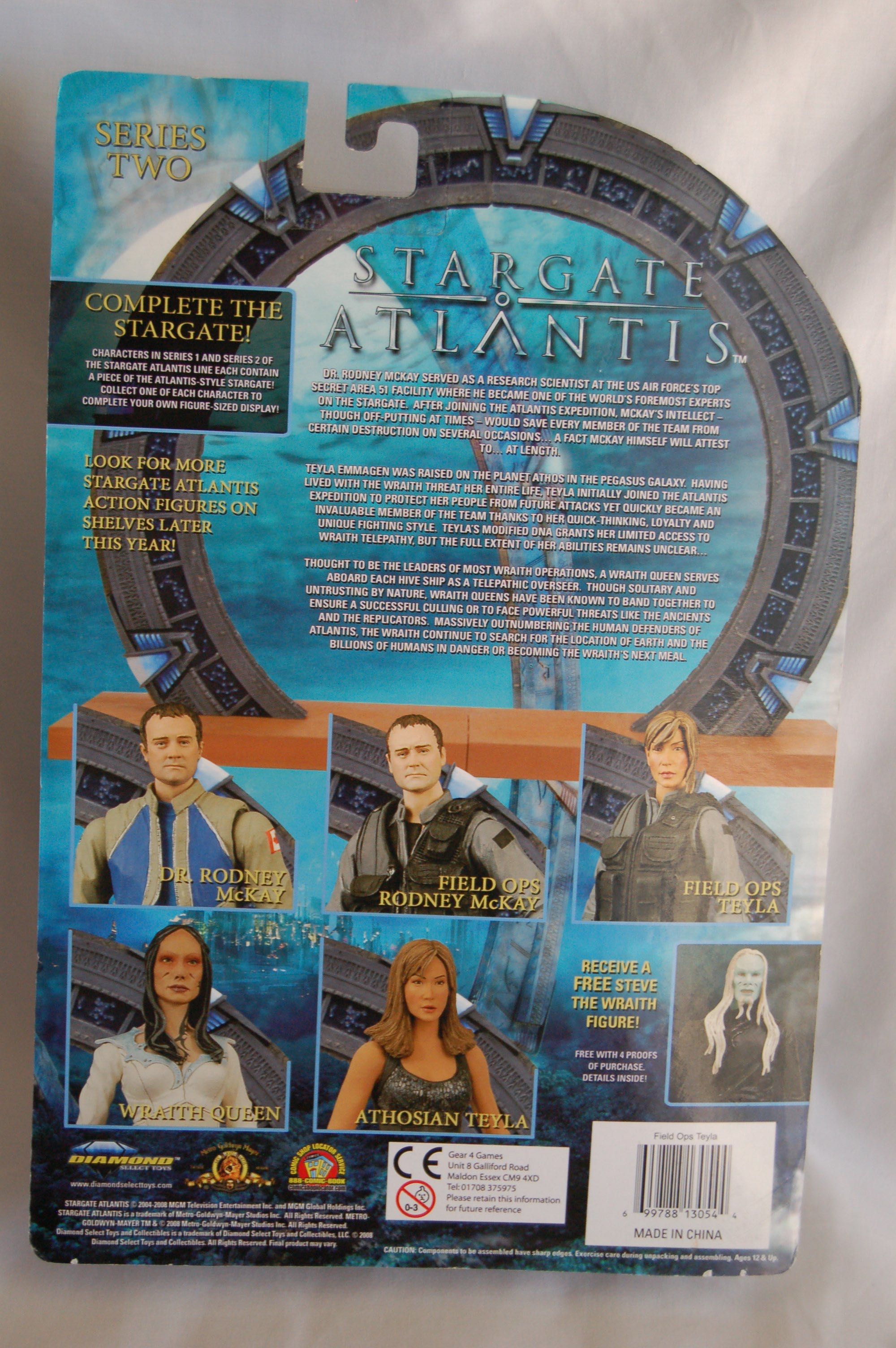 Field Ops Teyla - Stargate Atlantis - Diamond Select Toys & Collectibles (Stargate Atlantis) action figure collectible [Barcode 699788130544] - Main Image 2