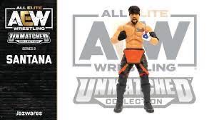 AEW Unmatched Collection #10 - Santana - Jazwares (AEW - Unmatched) action figure collectible [Barcode 191726415282] - Main Image 3