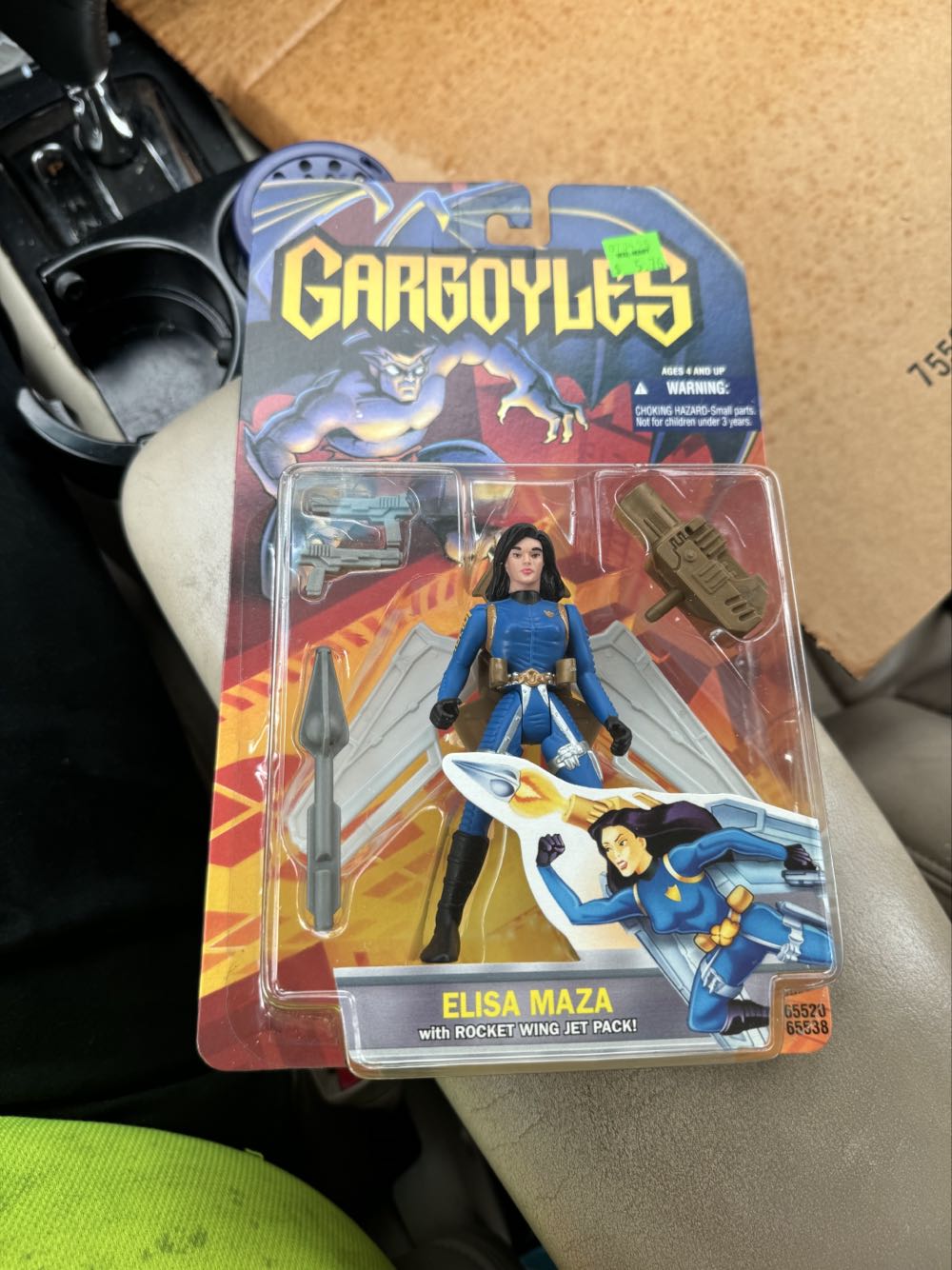 Elisa Masa With Rocket Wing Jet Pack - Kenner (Gargoyles) action figure collectible [Barcode 076281655383] - Main Image 2