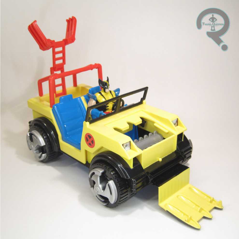 Toybiz The Uncanny X-Men Wolverine 4x4 Jeep With Figure Sealed In Box 2000 Rare Vintage  action figure collectible [Barcode 035112497066] - Main Image 4