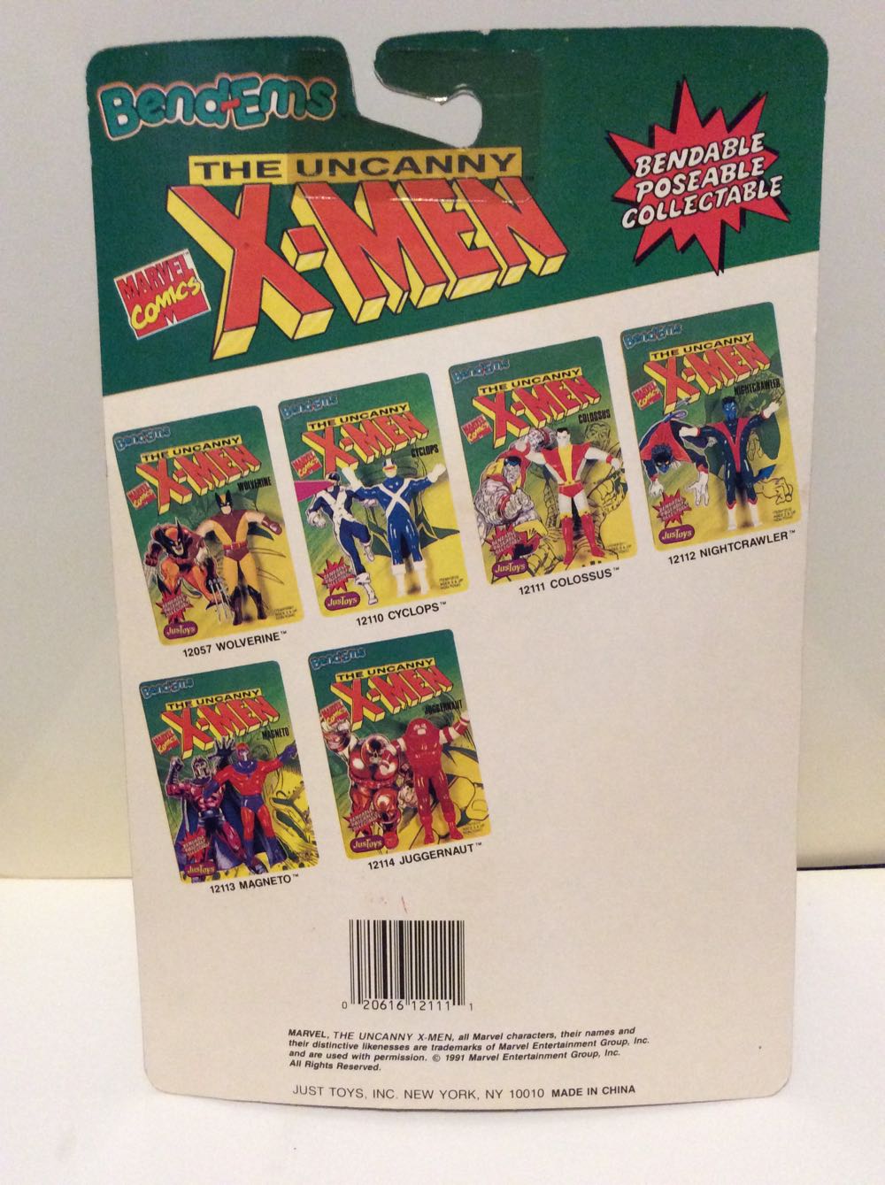 Colossus The Uncanny X-men - Justoys action figure collectible [Barcode 020616121111] - Main Image 2