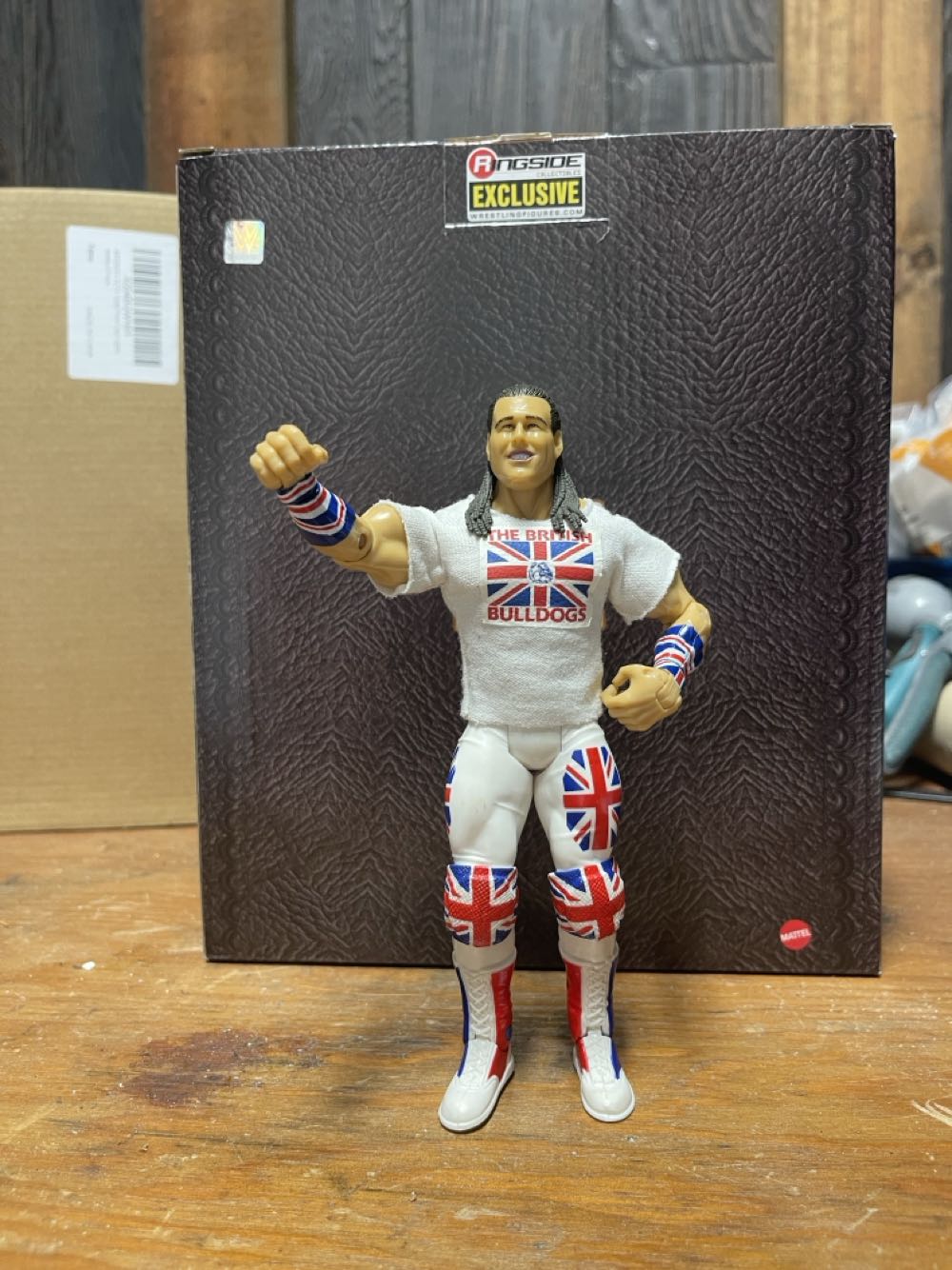WWE Classic British Bulldog - JAKKS Pacific, Inc. action figure collectible - Main Image 2