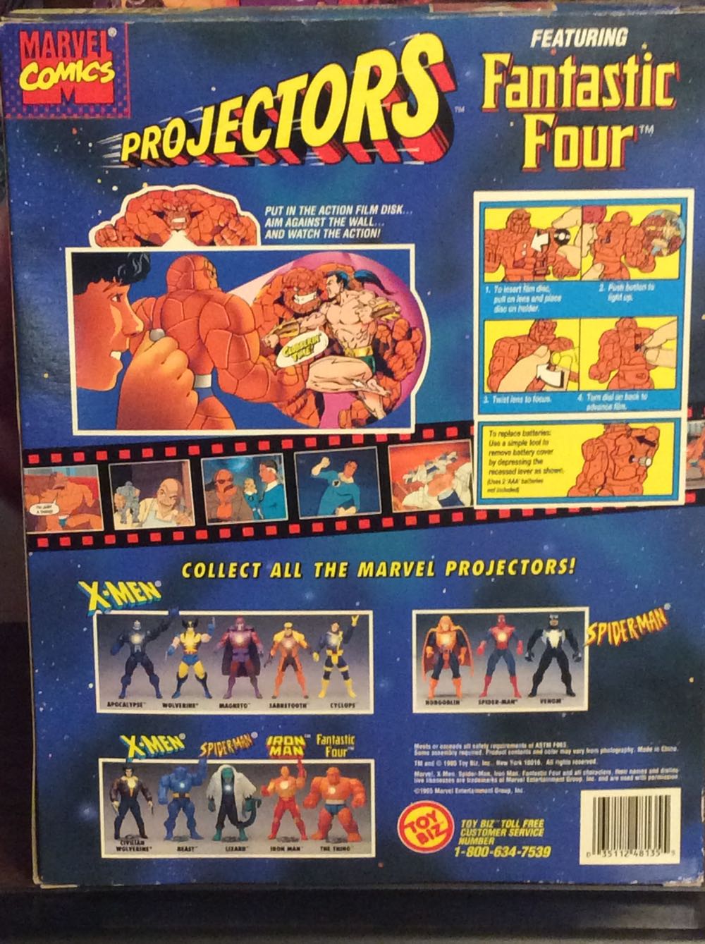 Projectors Thing - Toy Biz (Fantastic Four) action figure collectible [Barcode 035112481355] - Main Image 2