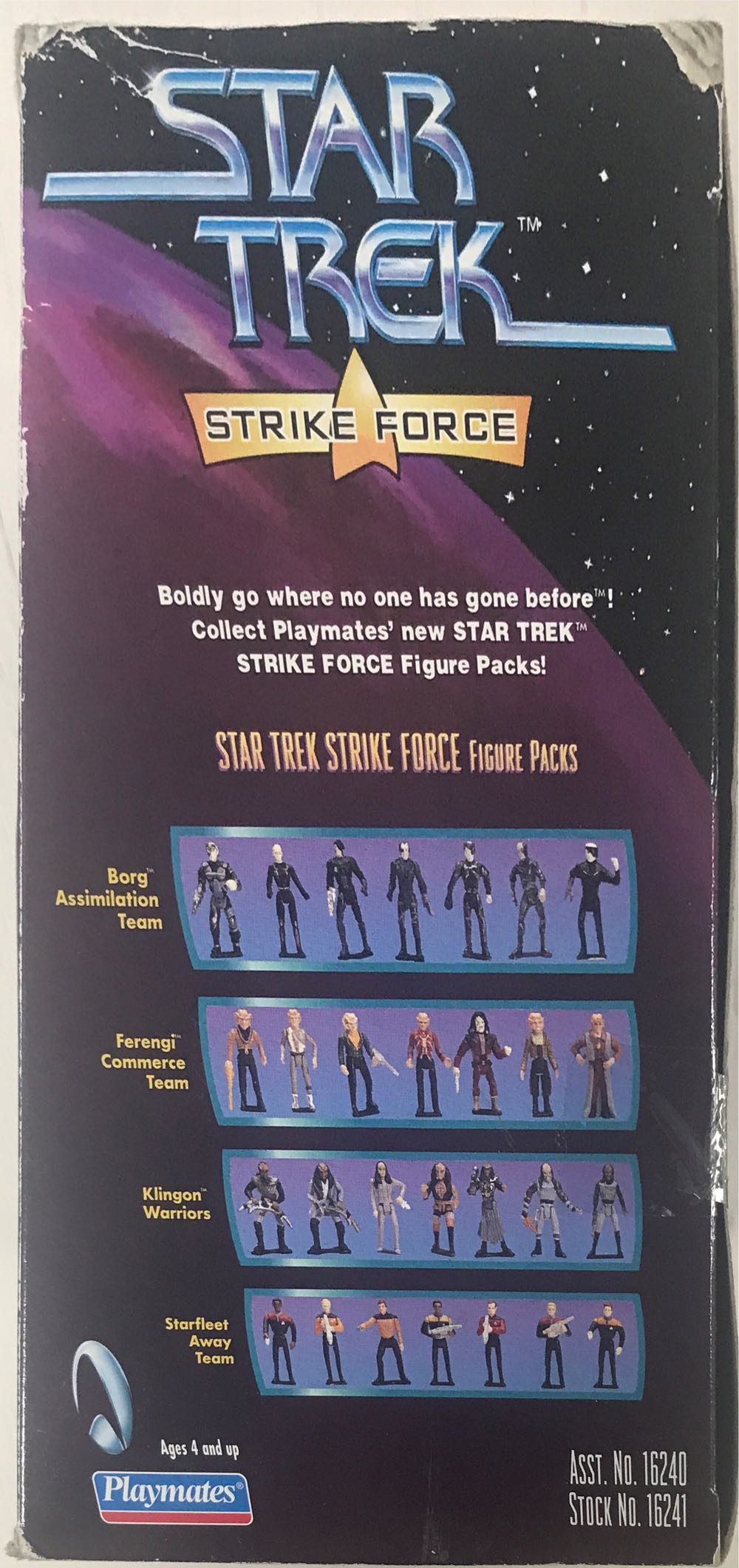 Star Trek STRIKE FORCE MICRO MACHINES KLINGON GREAT HALL PLAYSET MIP - Playmates Toys (Star Trek Strike Force) action figure collectible [Barcode 043377162414] - Main Image 4