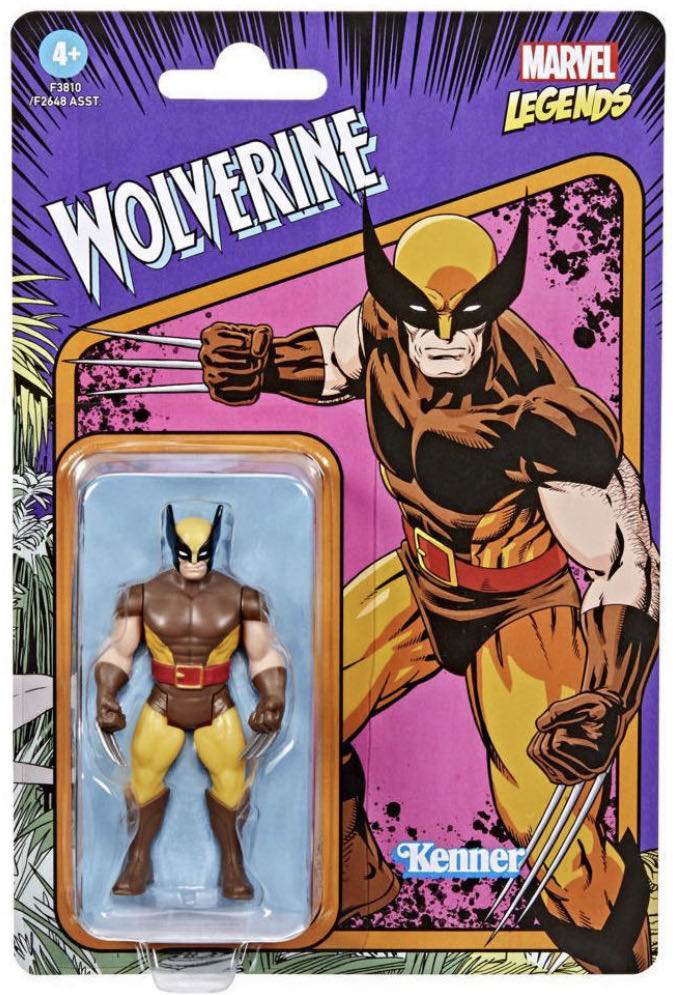 Marvel Legends : Wolverine - Hasbro (Marvel Legends Retro) action figure collectible [Barcode 5010993947577] - Main Image 2