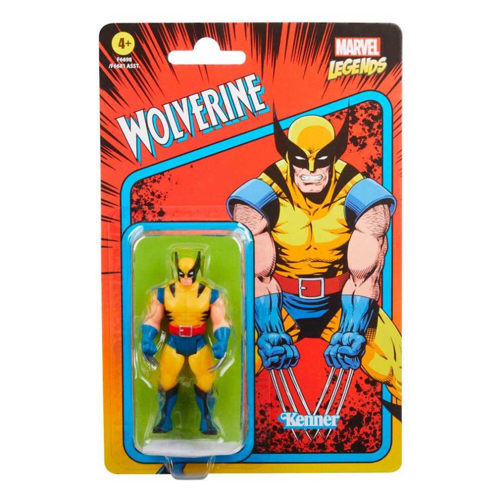 Marvel Legends : Wolverine - Hasbro (Marvel Legends Retro) action figure collectible [Barcode 5010993947577] - Main Image 4