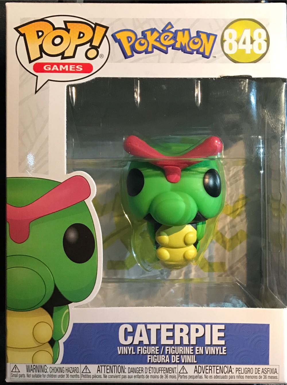 Pokemon: Caterpie #848  action figure collectible [Barcode 889698563130] - Main Image 2