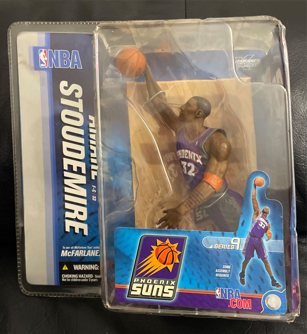 Amare’ Stoudemire (Phoenix Suns) - McFarlane Toys (McFarlane Sports Picks) action figure collectible [Barcode 787926762440] - Main Image 1