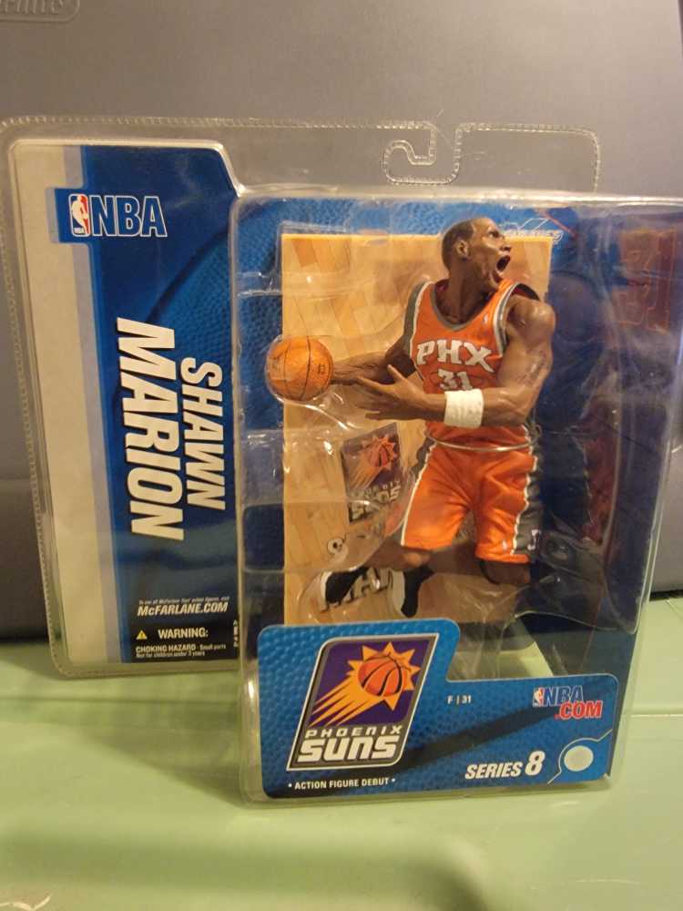 Mcfarlane NBA Phoenix Suns Shawn Marion  action figure collectible [Barcode 787926705324] - Main Image 2