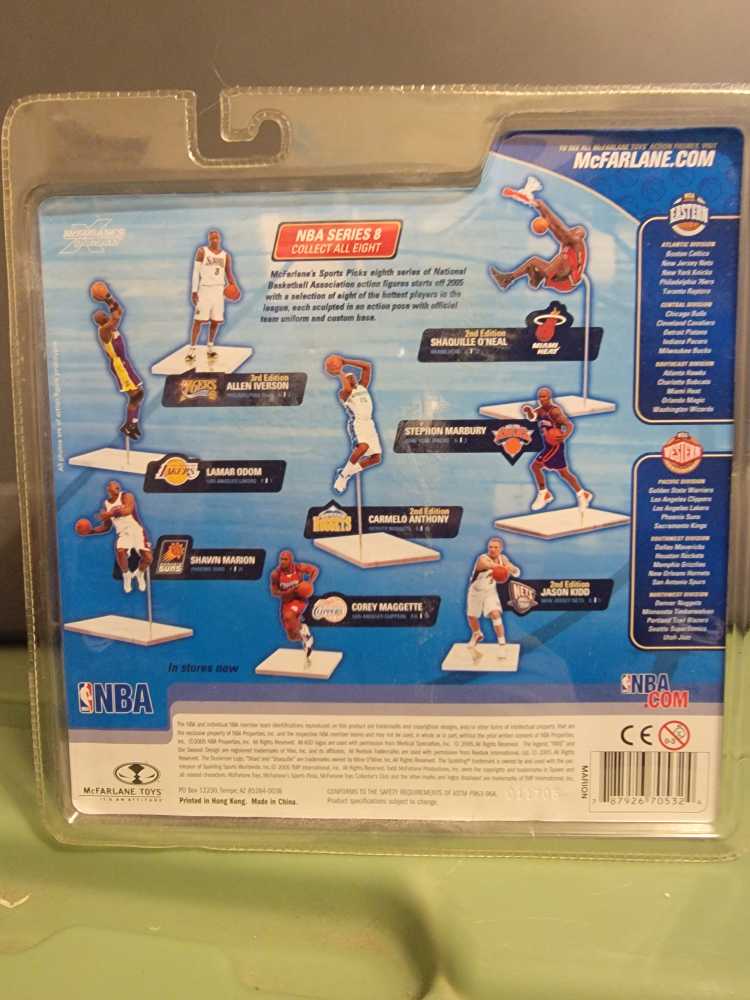 Mcfarlane NBA Phoenix Suns Shawn Marion  action figure collectible [Barcode 787926705324] - Main Image 3