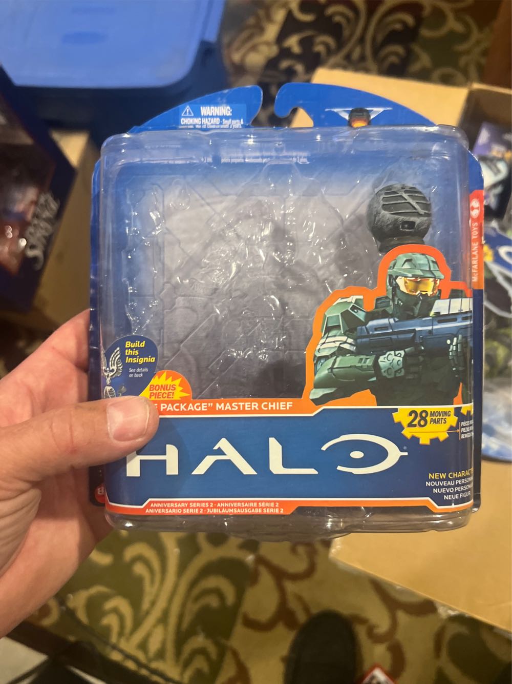 Mcfarlane Halo The Package Master Chief Anniversary Series 2  action figure collectible [Barcode 787926189711] - Main Image 1