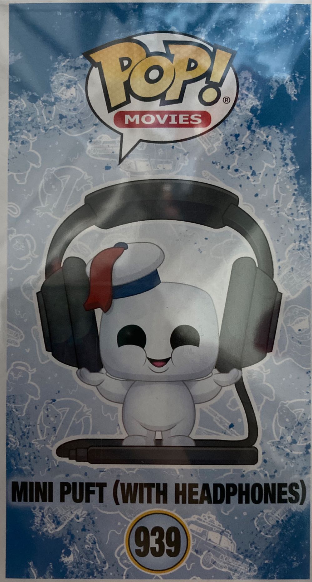 Ghostbusters Afterlife: Mini Puft With Headphones #939 - Funko (Ghostbusters: Afterlife) (Ghostbusters: Afterlife) action figure collectible [Barcode 889698488938] - Main Image 2