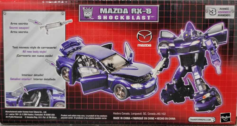 Shockblast Shockwave 1st Boxed - Hasbro (Alternators) action figure collectible - Main Image 3