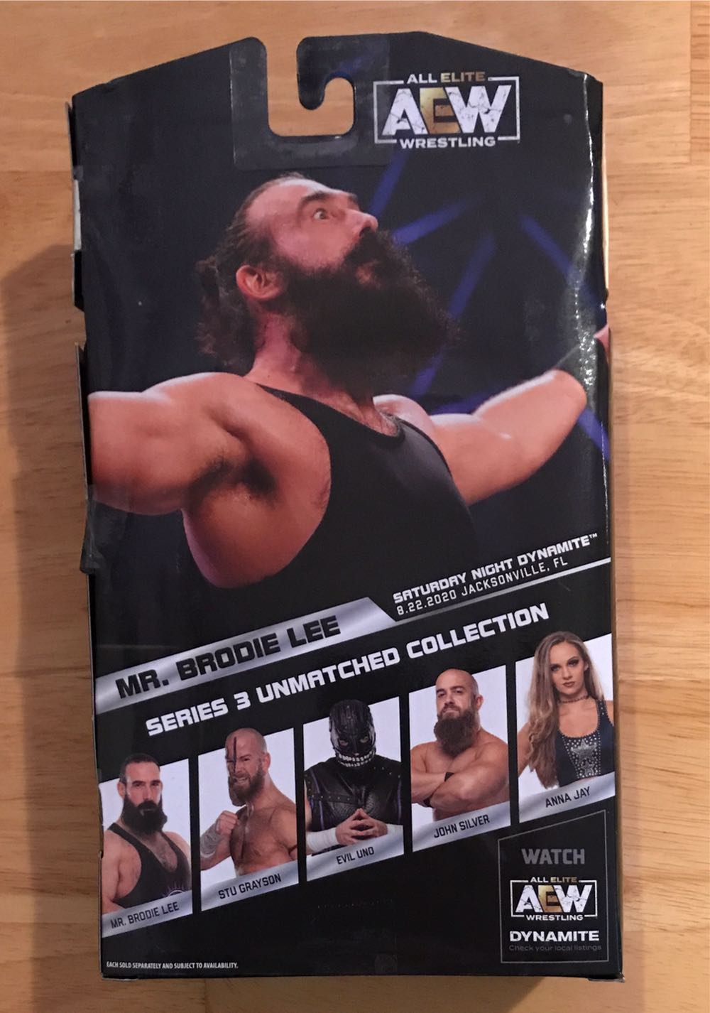 Brodie Lee - Jazwares LLC (AEW Unmatched Collection Series 3) action figure collectible [Barcode 191726415350] - Main Image 2