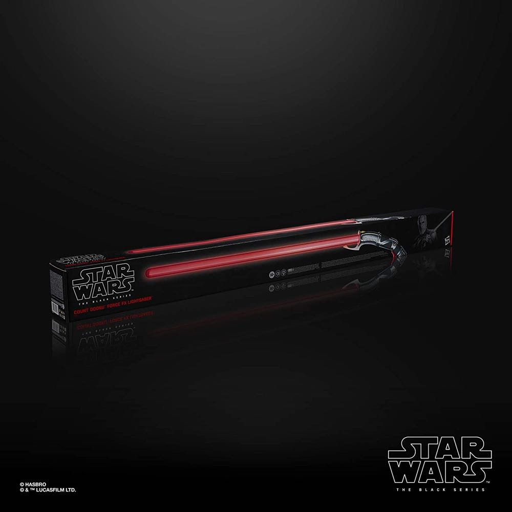 Force Fx  Count Dooku Lightsaber - Hasbro (SW BS Accesorios) action figure collectible [Barcode 5010993709489] - Main Image 2
