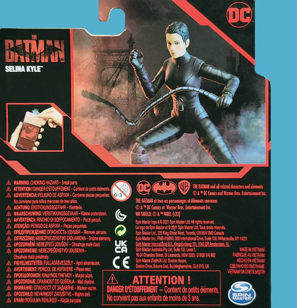 Selina Kyle - Spin Master (The Batman (2022)) action figure collectible [Barcode 778988371718] - Main Image 2