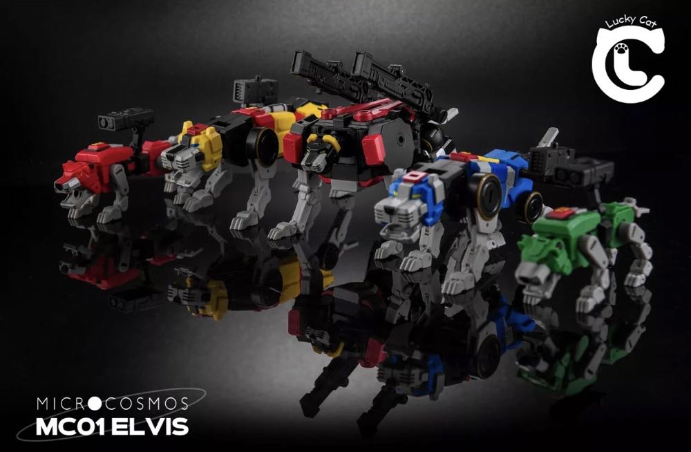 Voltron MC-01 Elvis - Lucky Cat (Micro Cosmos) action figure collectible - Main Image 2