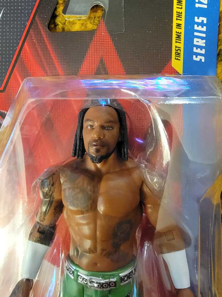 Isaiah "Swerve” Scott - Mattel Wwe (WWE Mattel Basic Series 125) action figure collectible [Barcode 19470207] - Main Image 3