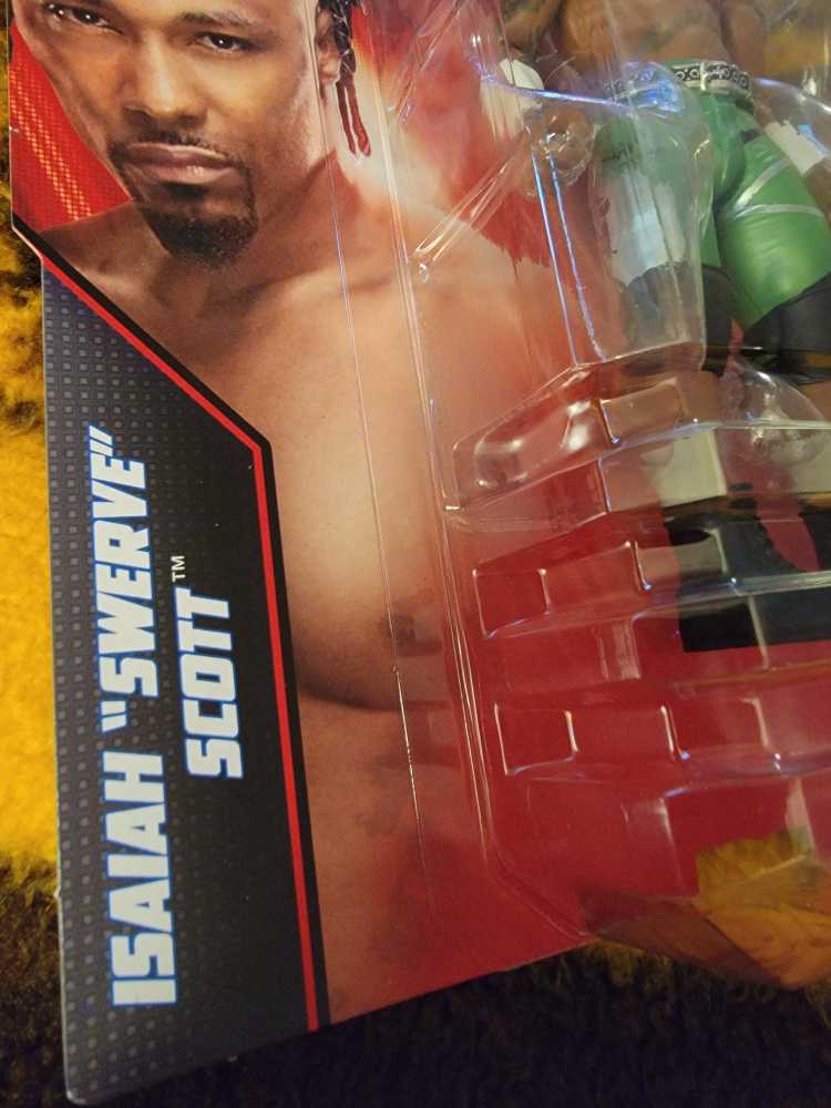 Isaiah "Swerve” Scott - Mattel Wwe (WWE Mattel Basic Series 125) action figure collectible [Barcode 19470207] - Main Image 4