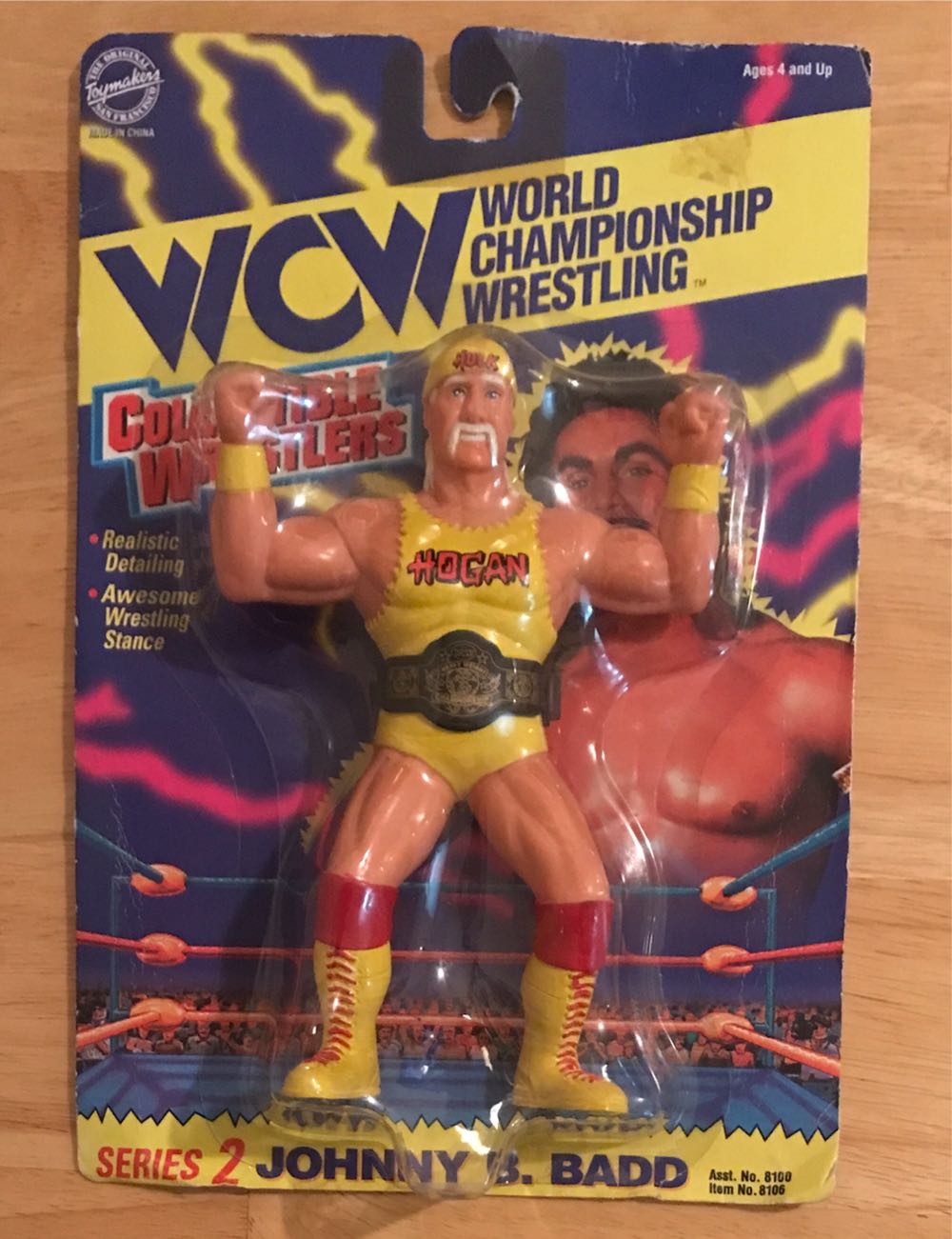 Johnny B. Badd - WCW OSFTM - WCW Original San Francisco Toymakers Inc. (WCW OSFTM Series 1) action figure collectible [Barcode 747005081060] - Main Image 1