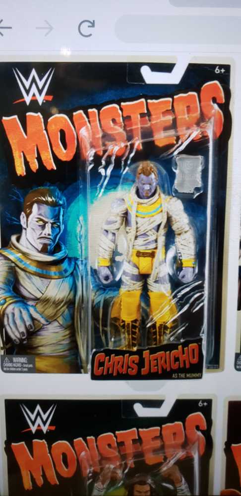 WWE Monsters Chris Jericho Mummy - Mattel, Inc action figure collectible - Main Image 1