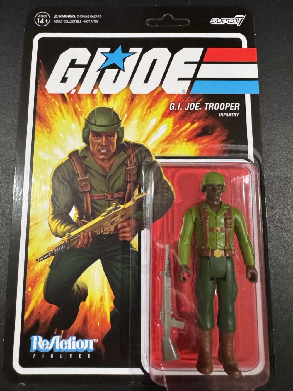 G.I. Joe Trooper - Super7 (G.I. Joe) action figure collectible [Barcode 840049813939] - Main Image 2