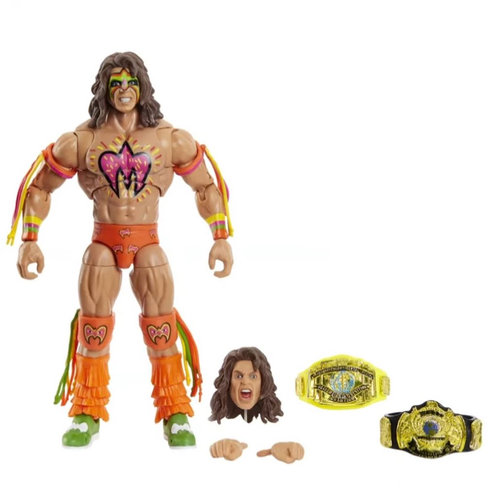 Ultimate Warrior - Mattel (Mattel Elite Collection Royal Rumble) action figure collectible [Barcode 194735027392] - Main Image 3