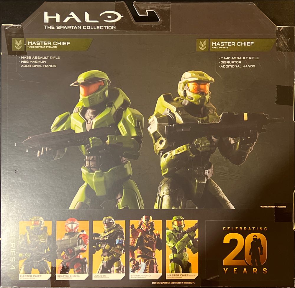 Halo: 20 Years of Master Chief - Jazwares (Games) action figure collectible [Barcode 191726415671] - Main Image 2