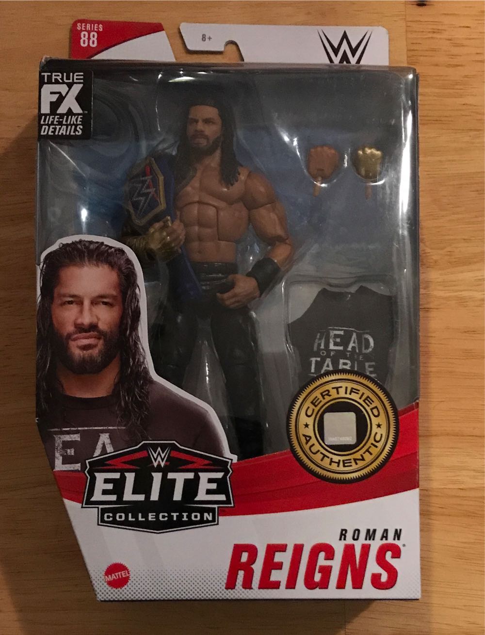 Roman Reigns - Mattel (WWE Elite Series 88) action figure collectible [Barcode 887961922127] - Main Image 1