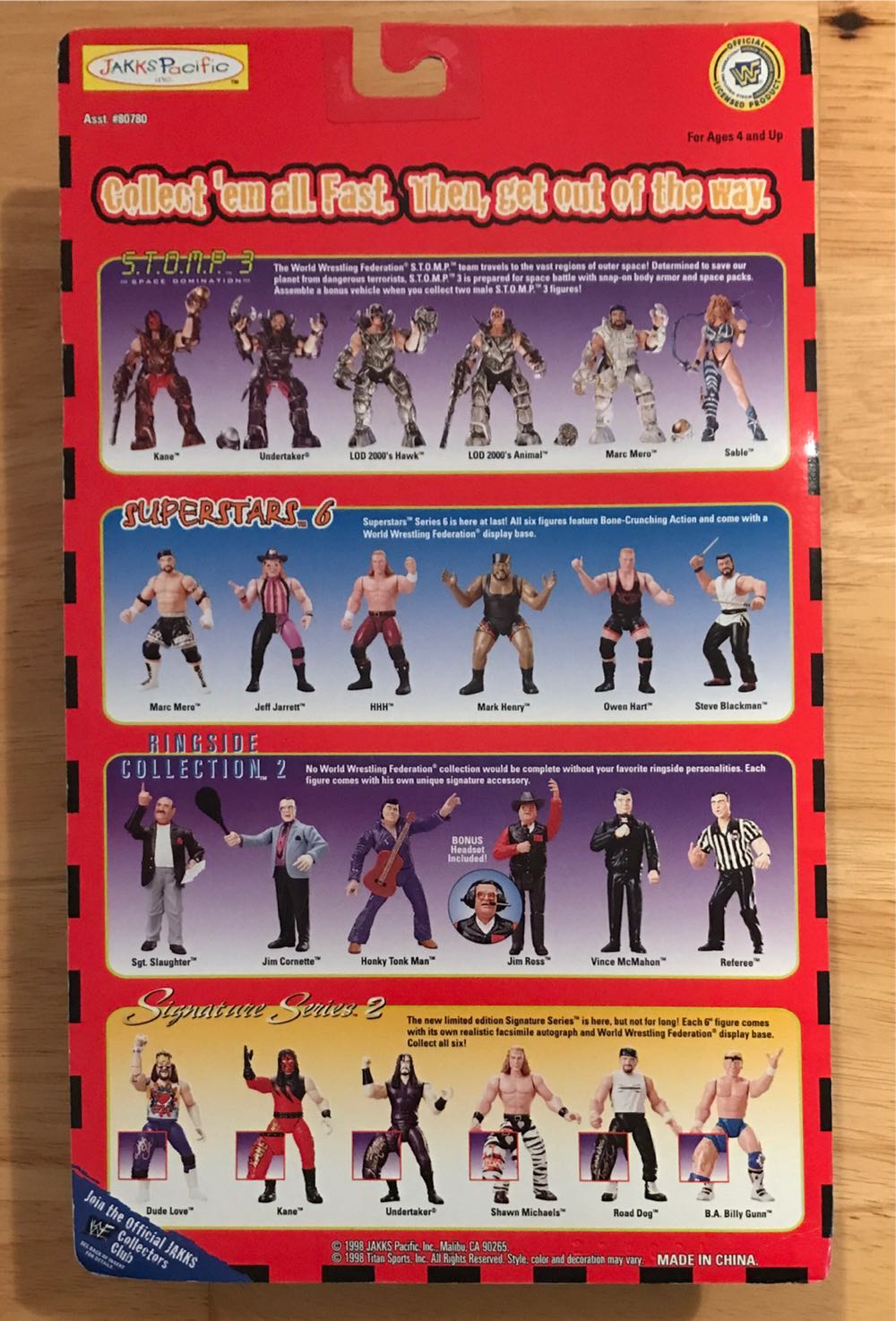 WWF Jakks Pacific BCA Special Edition 3: Ken Shamrock - WWF Jakks Pacific BCA (WWF Jakks Pacific BCA Special Edition 3) action figure collectible [Barcode 039897807768] - Main Image 2