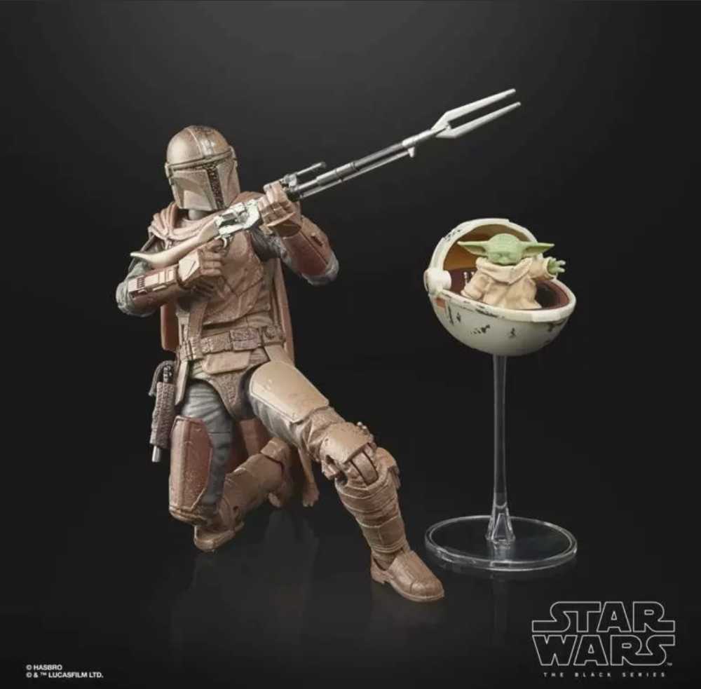 The Mandalorian & Grogu ( Arvala - 7 ) - Hasbro (Star Wars - The Black Series - The Mandalorian) action figure collectible [Barcode 5010993903603] - Main Image 4